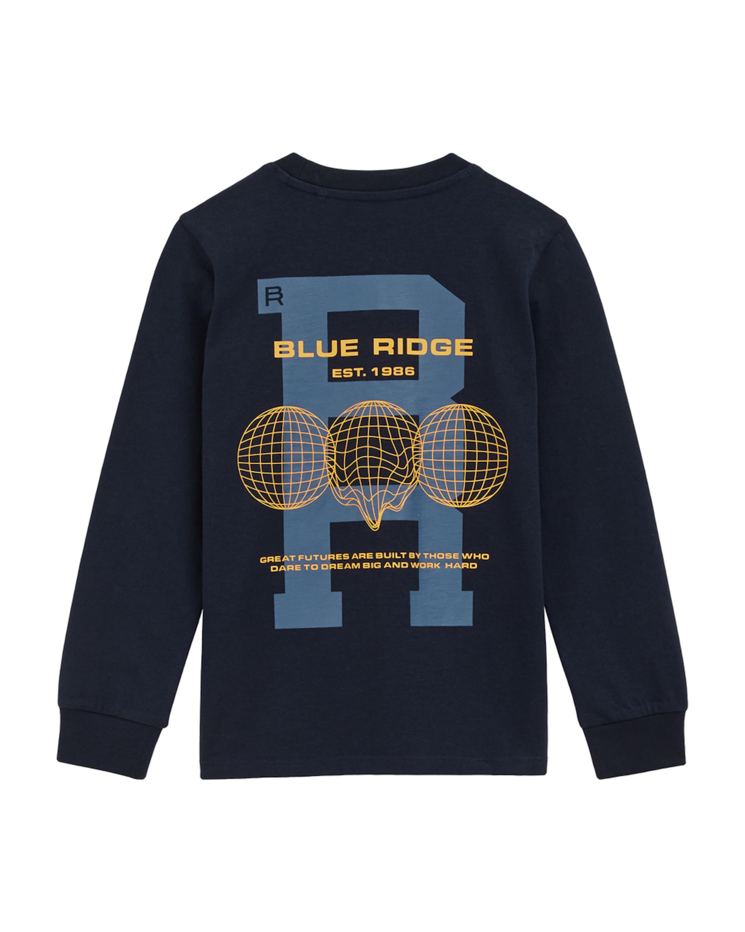 WE Fashion Tričko - Modrá: predná strana