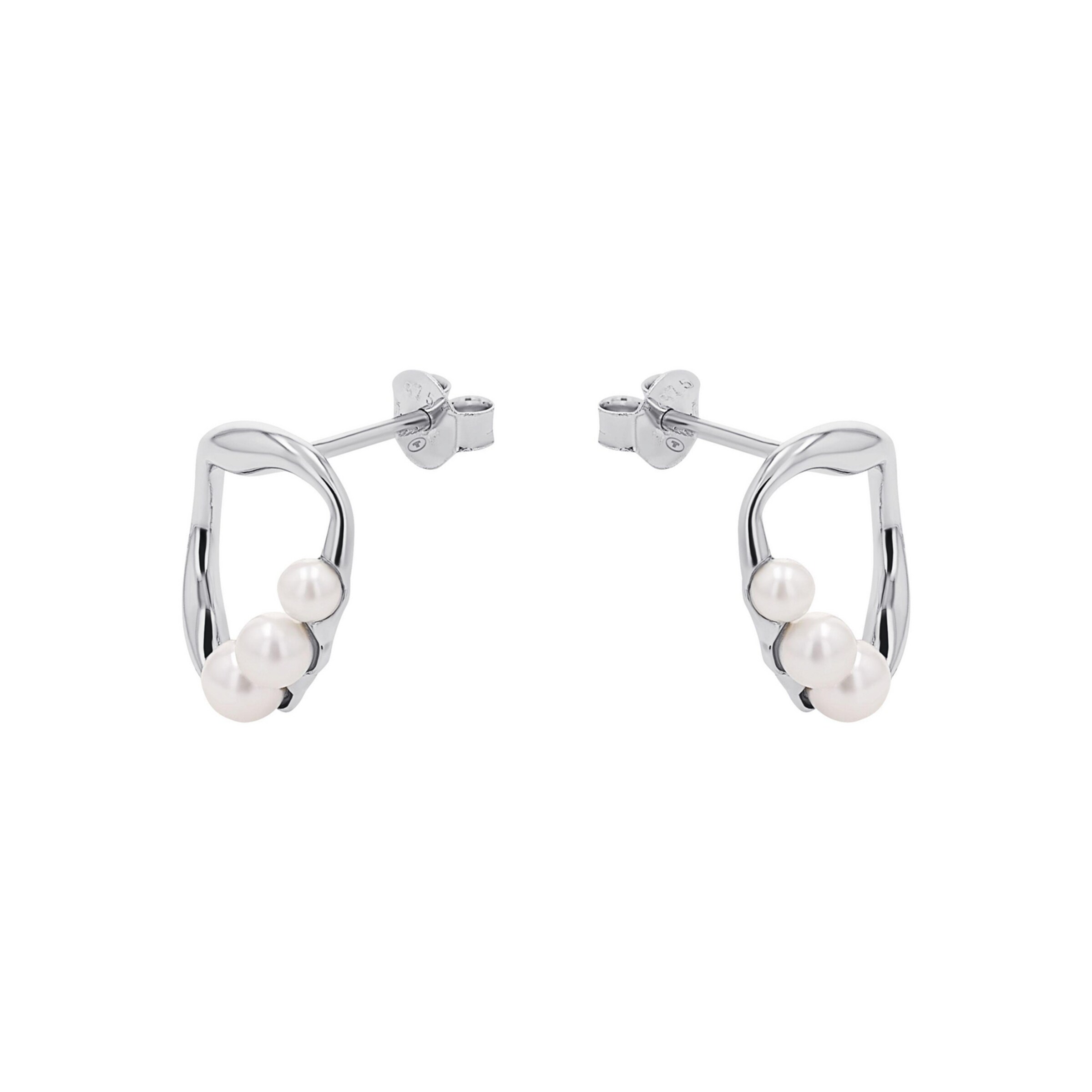TOM TAILOR Ohrringe in Silber