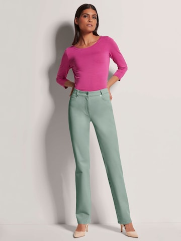 MADELEINE Slimfit Jeans in Groen