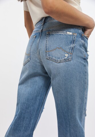 MUSTANG Regular Jeans 'Kelly' in Blau