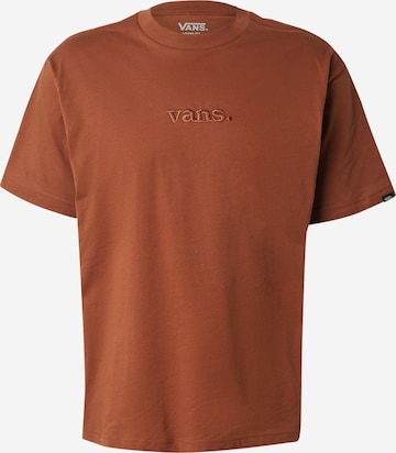 T-Shirt 'ESSENTIAL' VANS en marron : devant