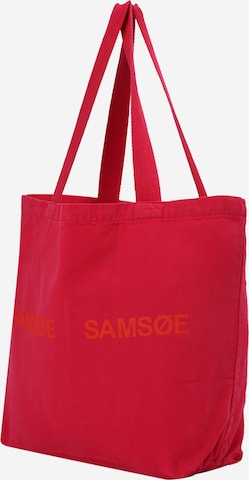 Samsøe Samsøe Nákupní taška 'FRINKA' – pink: přední strana