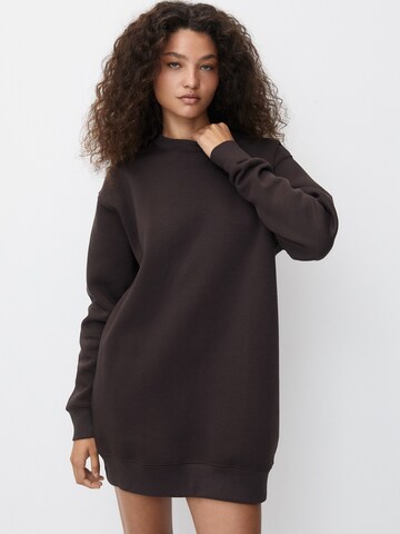 Pull&Bear Dress in Brown: front