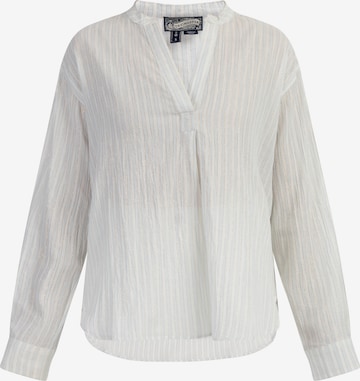 DreiMaster Vintage Bluse i hvit: forside
