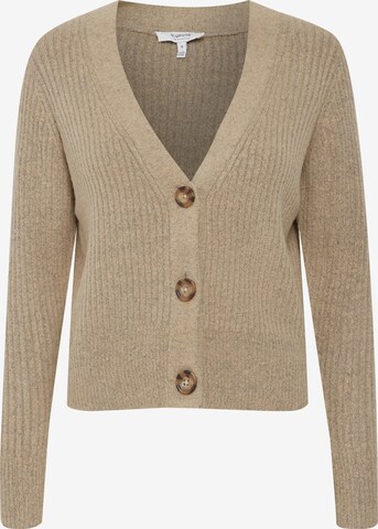 b.young Knit Cardigan 'BYNORA' in Brown: front