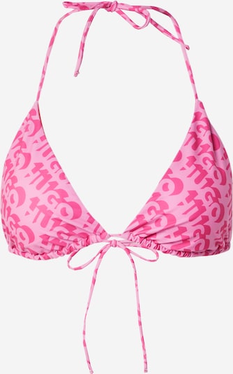 HUGO Red Bikinitop 'BONNIE' in de kleur Pink / Lichtroze, Productweergave