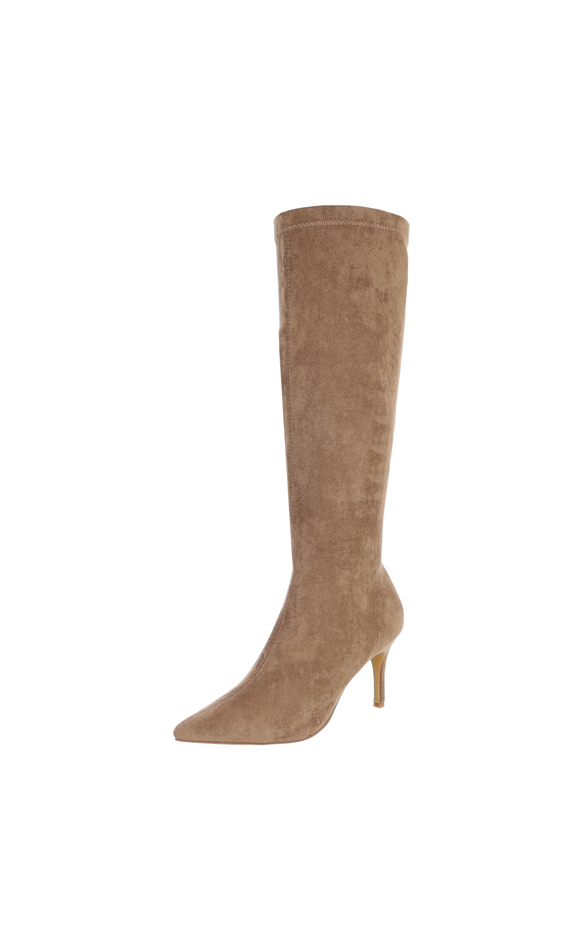 Ital-Design Stiefel in Braun: Vorderseite