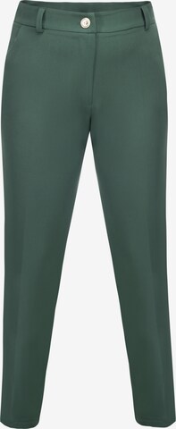 Regular Pantalon 'Mela' Karko en vert : devant