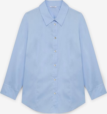 Fiorella Rubino Blouse in Blue: front