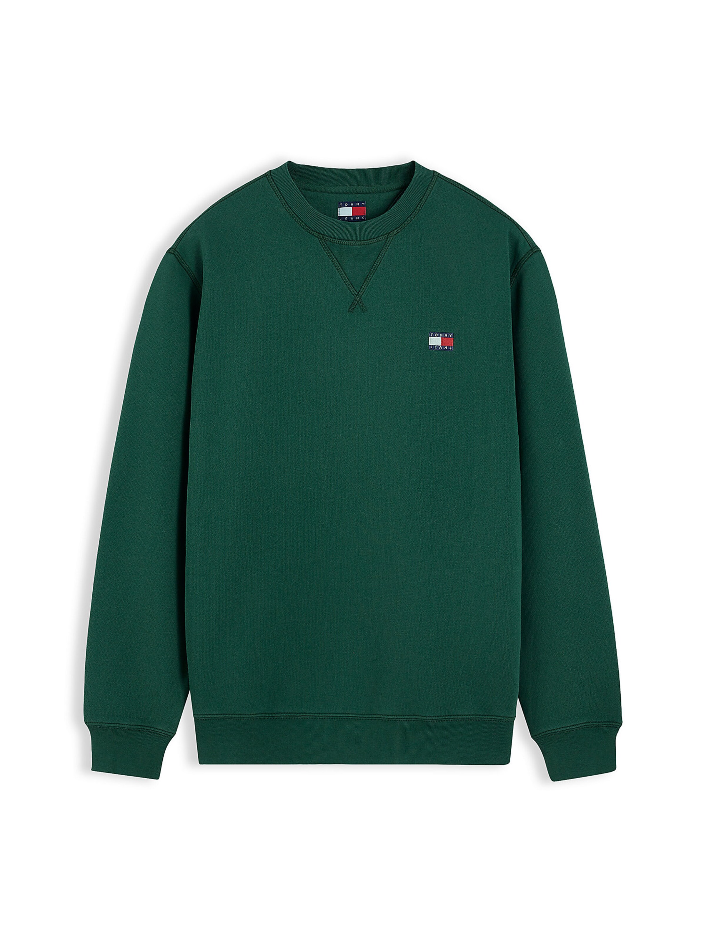 Tommy Jeans Sweatshirt in Green: front