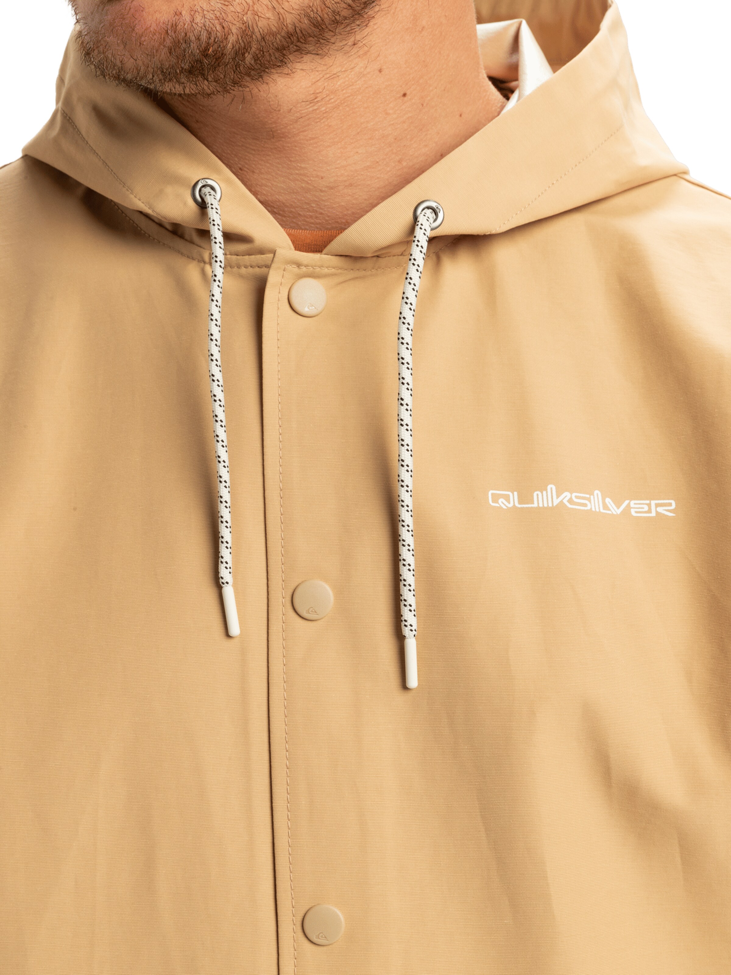 Veste mi-saison QUIKSILVER en beige