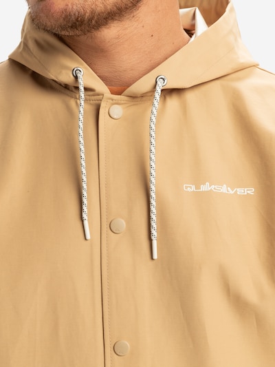 QUIKSILVER Veste mi-saison en L en beige, Vue avec produit