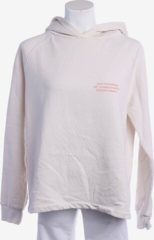 Juvia Sweatshirt & Zip-Up Hoodie in S in White: front
