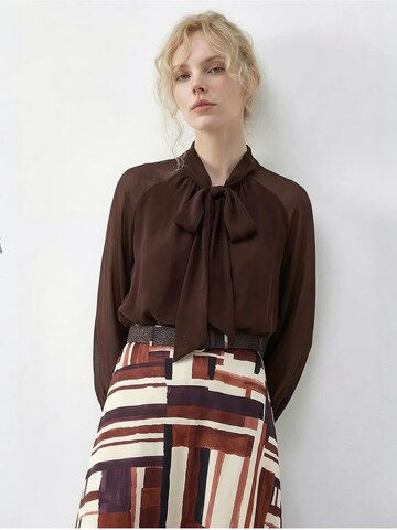 Bianco Lucci Blouse in Brown