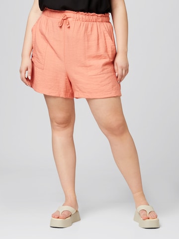 Guido Maria Kretschmer Curvy Loosefit Shorts 'Jerika' in Orange: predná strana