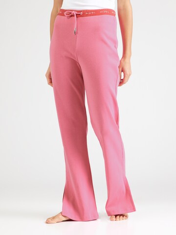 OH APRIL Loosefit Pyjamasbyxa 'Rosie' i rosa: framsida