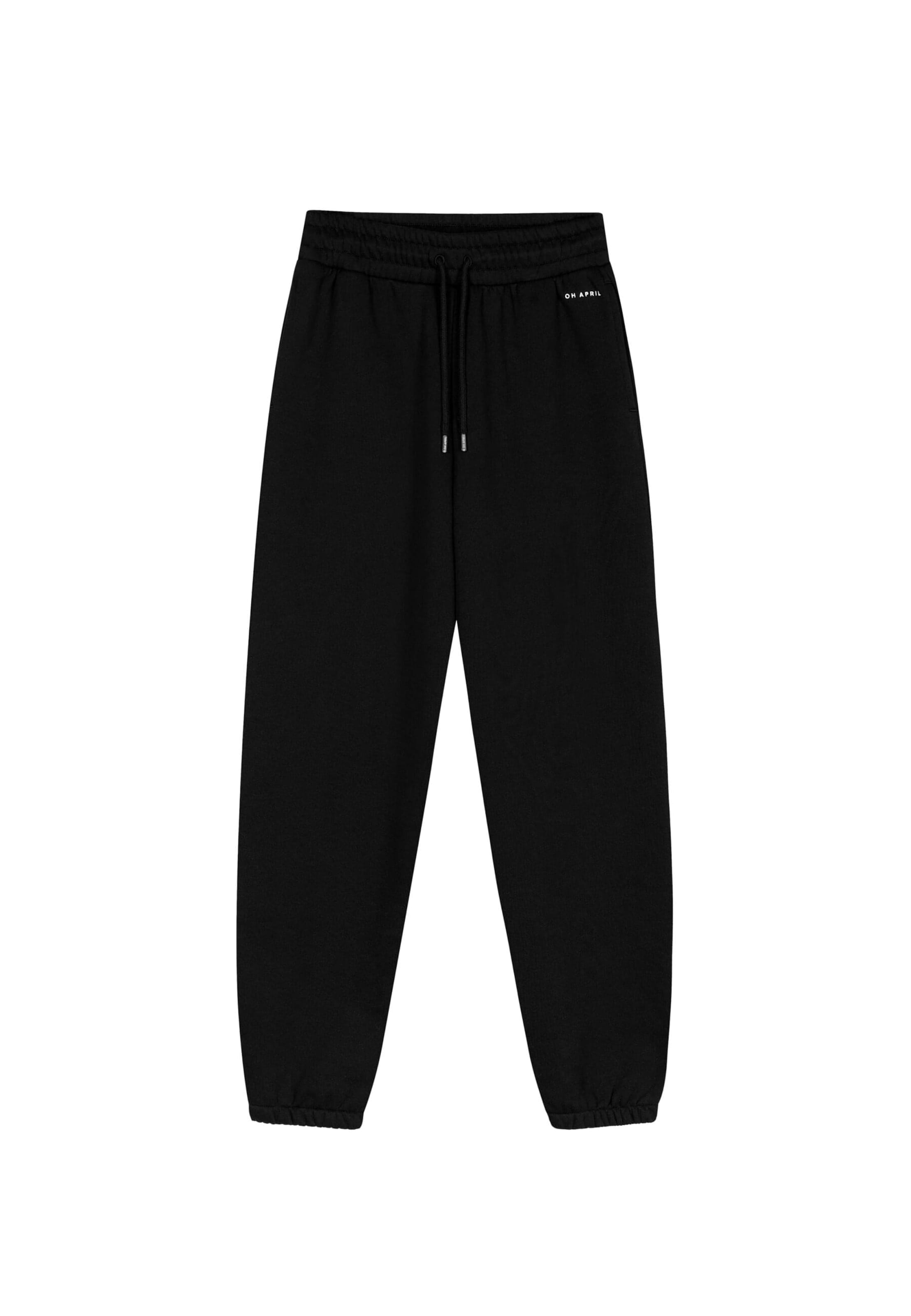 OH APRIL Pantalon en noir, Vue avec produit