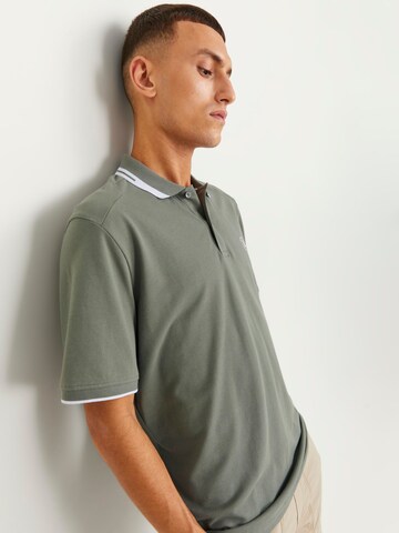 JACK & JONES Poloshirt 'HASS' in Grün