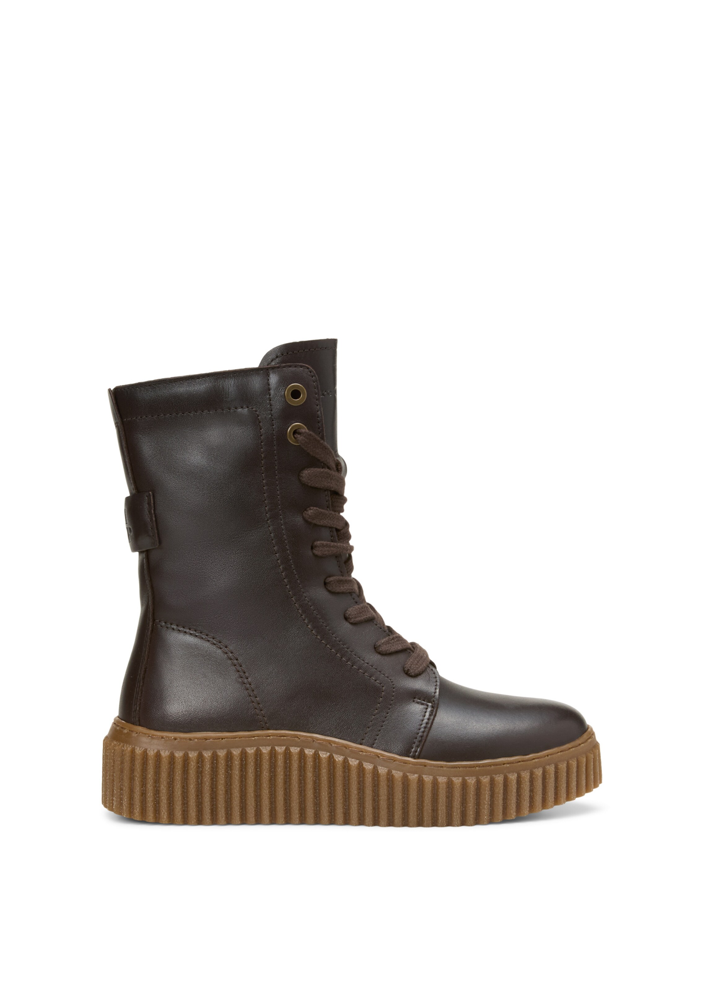 Marc O'Polo Schnürstiefel in Beige