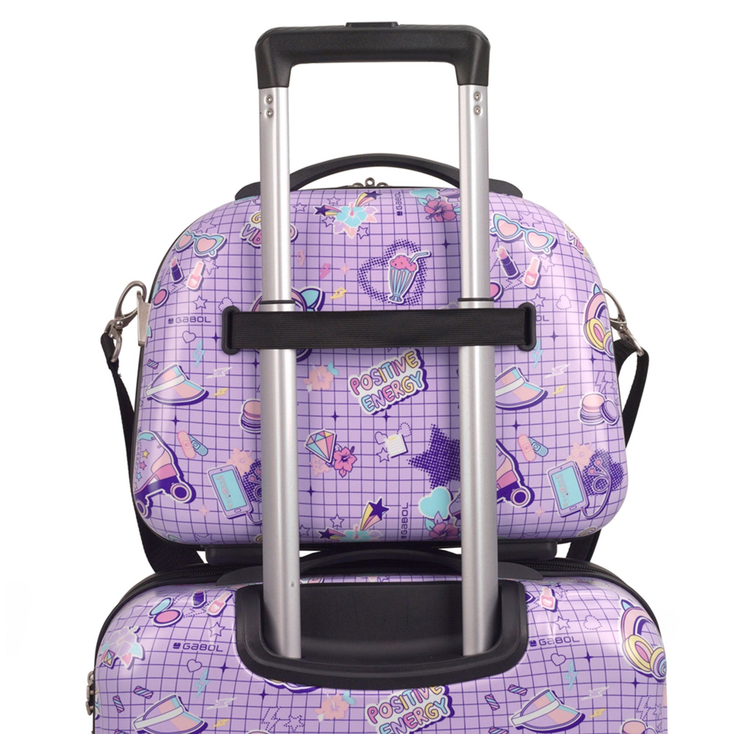 Gabol Kosmetiktasche 'Funny' in Lila