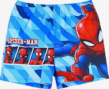 Spider-Man Board Shorts 'Spider-Man' in Blue: front