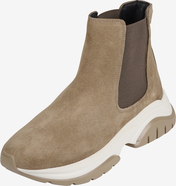 BULLBOXER Chelsea boots in Grijs: voorkant