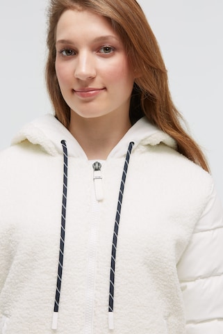 Soccx Fleece Jacket in White