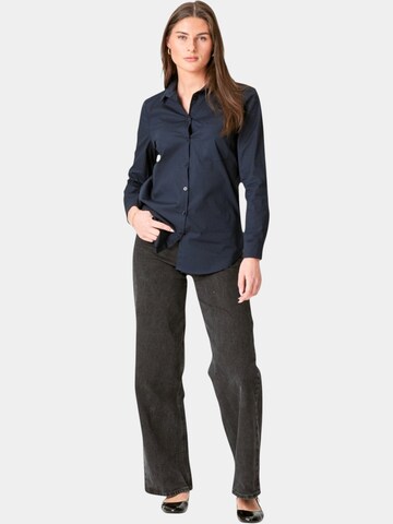 TEESHOPPEN Blouse 'Ida' in Blue