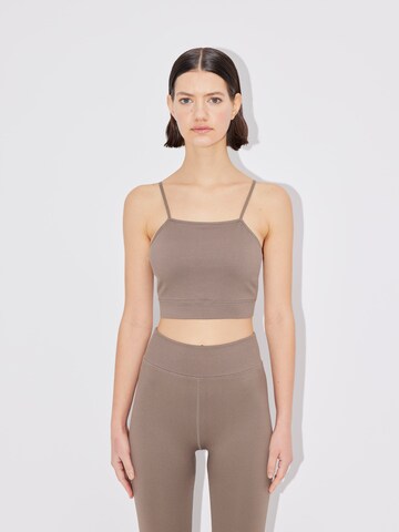 LeGer by Lena Gercke Top 'Joaline' in Brown: front