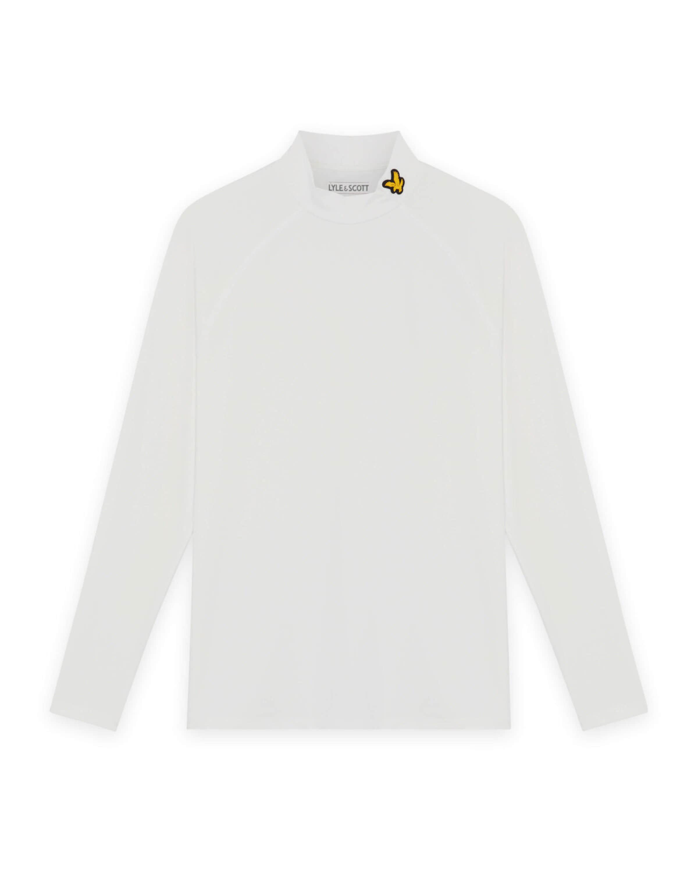 Lyle & Scott Basislaag in Wit: voorkant