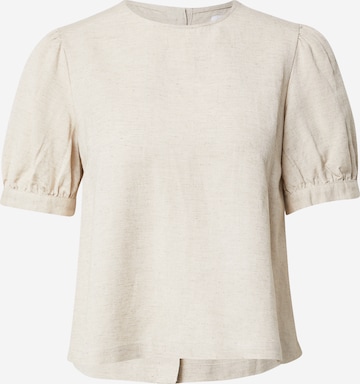 Warehouse Bluse in Beige: predná strana