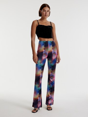 EDITED Flared Trousers 'Zelinda' in Mixed colours