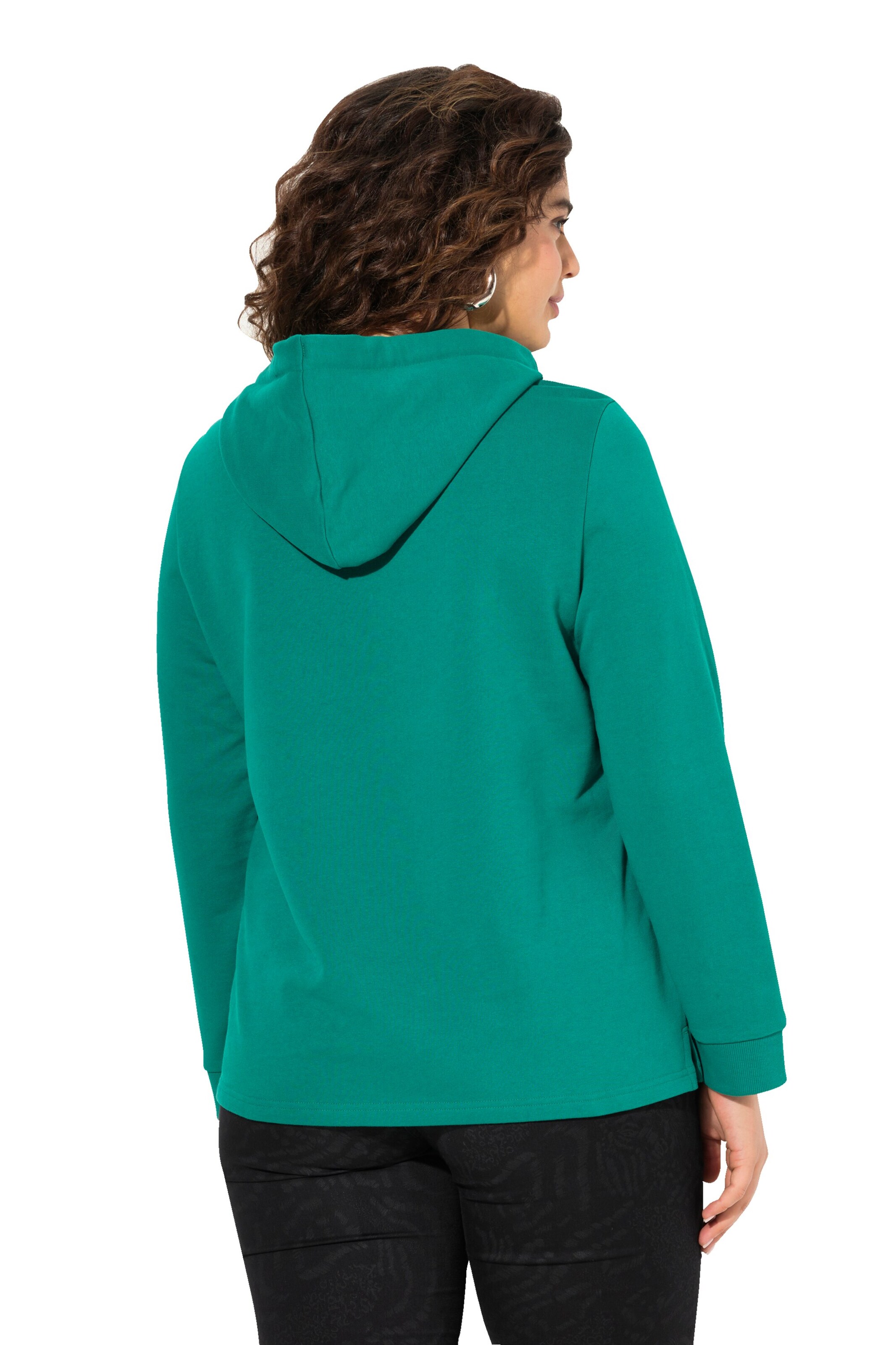 Ulla Popken Sweatshirt in Groen