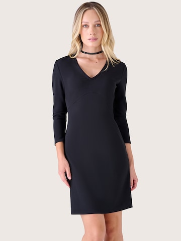 Camomilla Evening Dress in Black: front