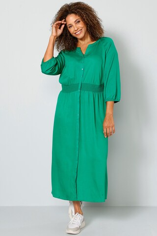 MIAMODA Dress in Green