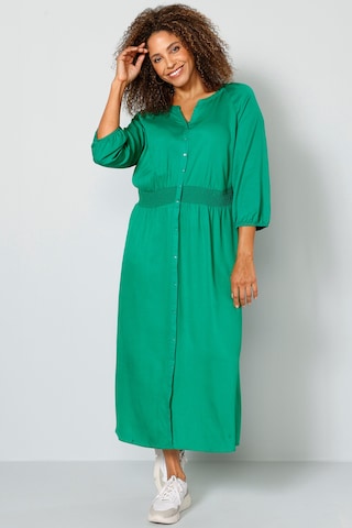 MIAMODA Dress in Green