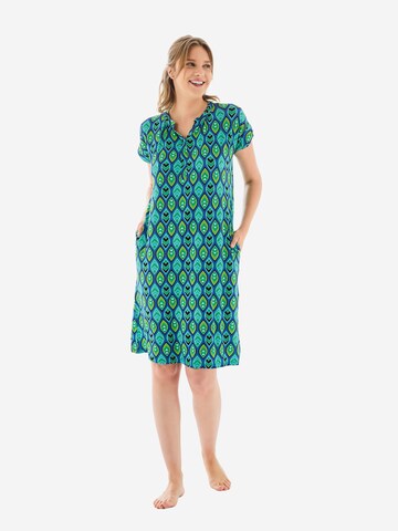 Goldenbay Dress in Green: front