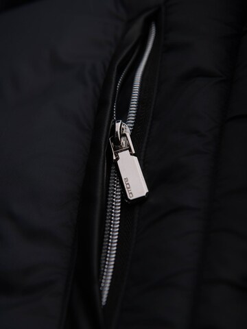 Veste mi-saison 'OM-JALP-0261' Ombre en noir