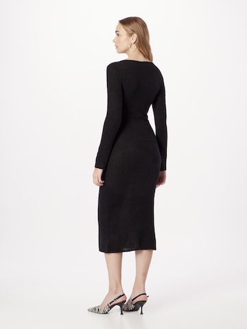 AMERICAN VINTAGE Úpletové šaty 'XINOW' – černá