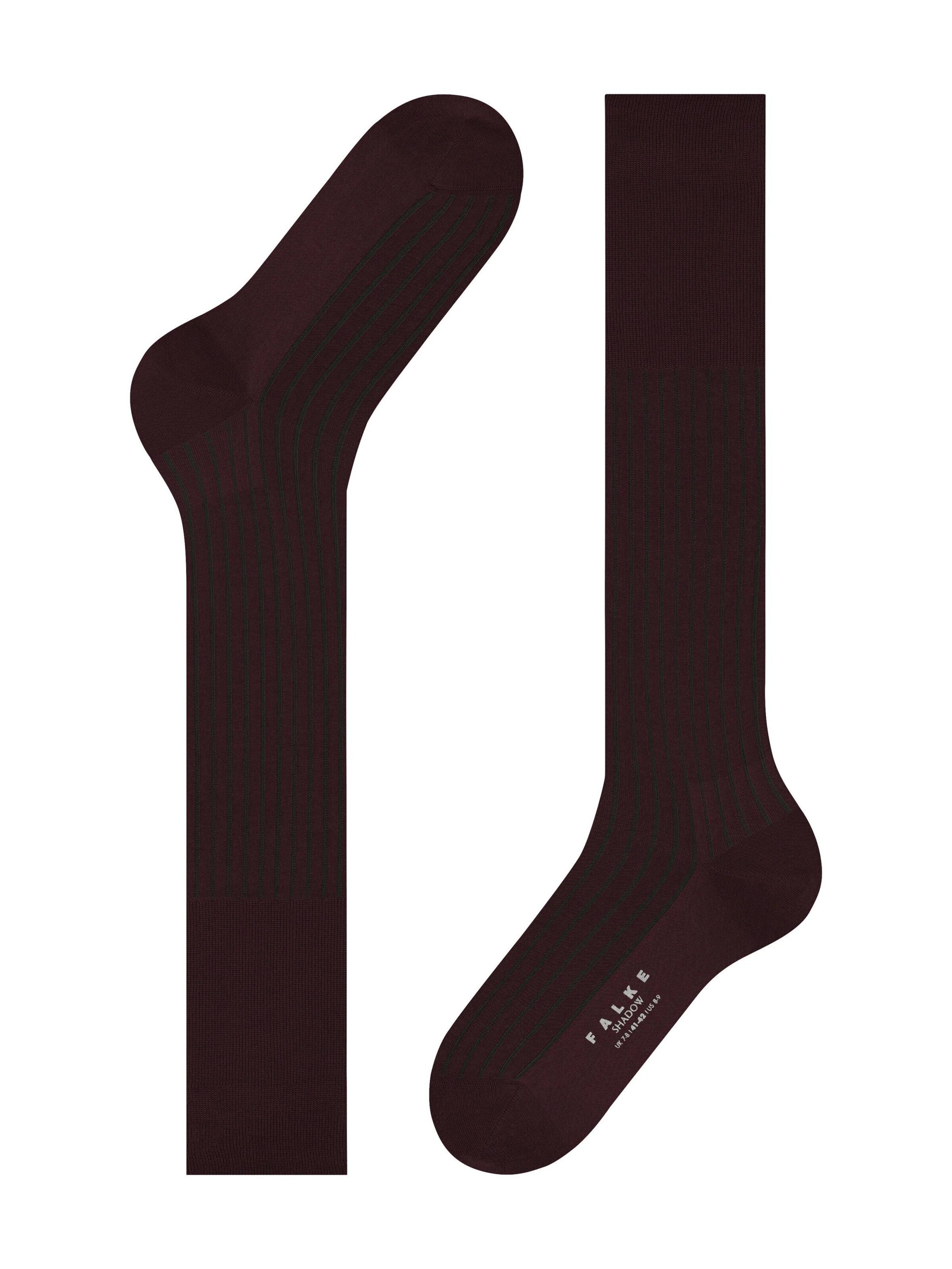 FALKE Kniestrümpfe 'Shadow'‌‌‌‌‌‌‌‌‌ in Rot