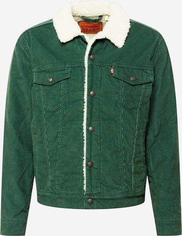 LEVI'SPrijelazna jakna 'SHERPA' - zelena boja: prednji dio