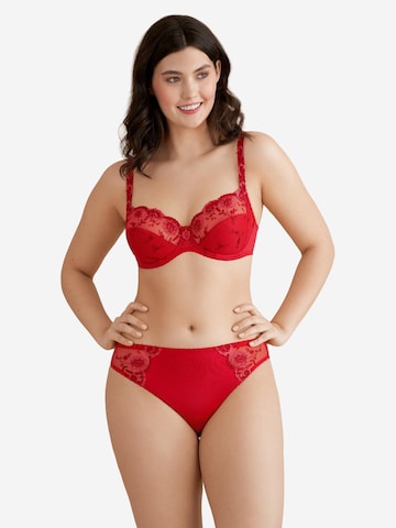 Conturelle Panty 'Provence' in Red