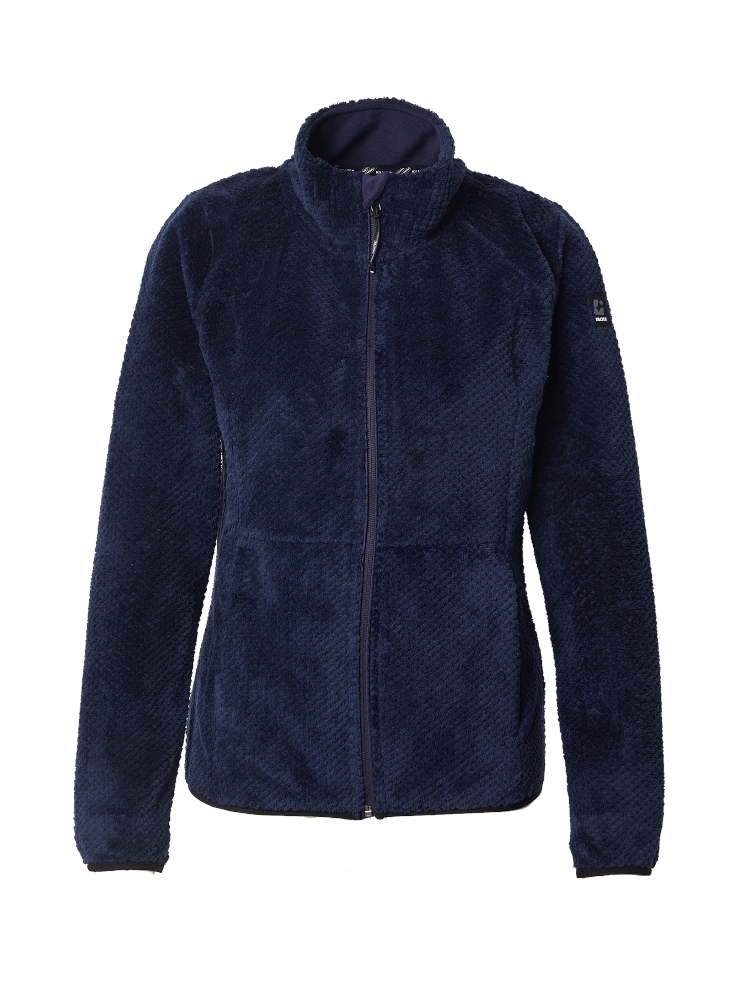 KILLTEC Λειτουργική ζακέτα φλις 'KOW 6' σε μπλε: μπροστά