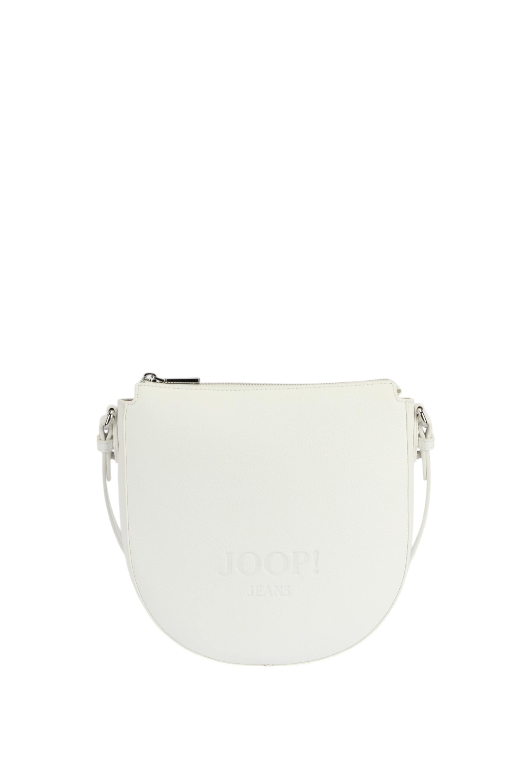 JOOP! Jeans Umhängetasche 'Lettera 1.0 Stella' in Weiß: Vorderseite