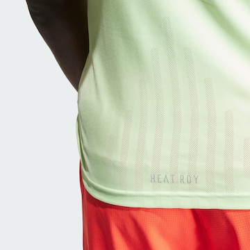 ADIDAS PERFORMANCE Functioneel shirt ' HIIT Airchill Workout' in Groen