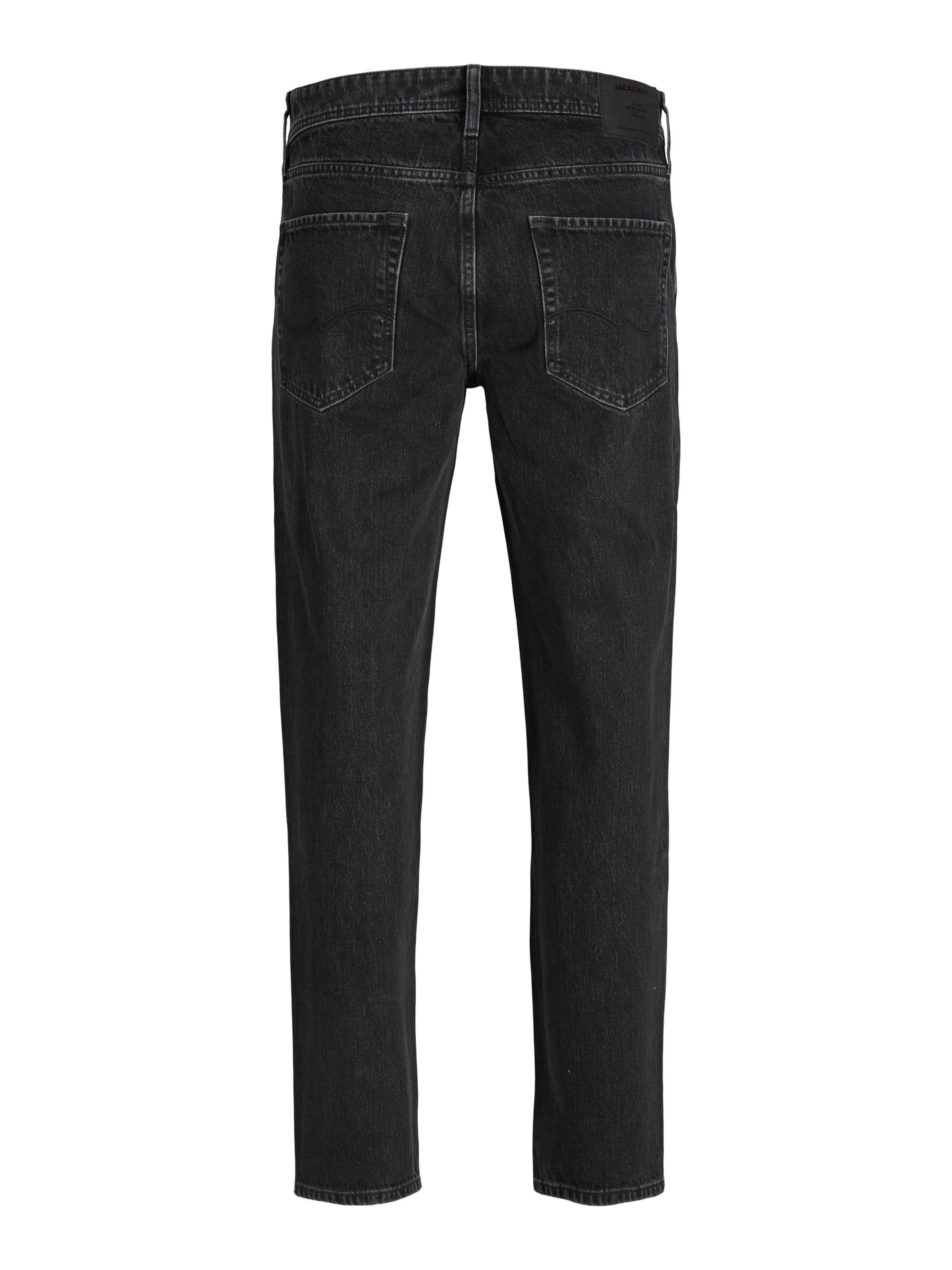 JACK & JONES Loose fit Jeans 'Eddie' in Black