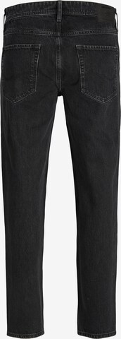 JACK & JONES Loosefit Jeans 'Eddie' in Zwart