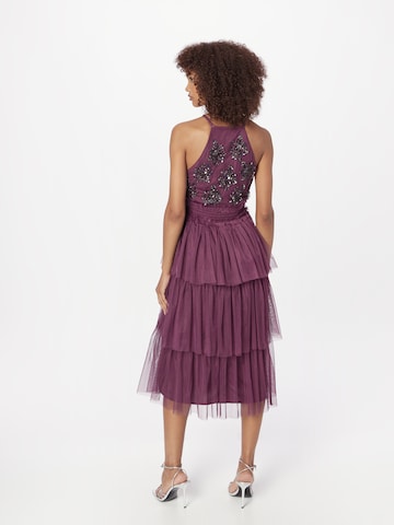 Maya Deluxe Cocktail Dress in Purple