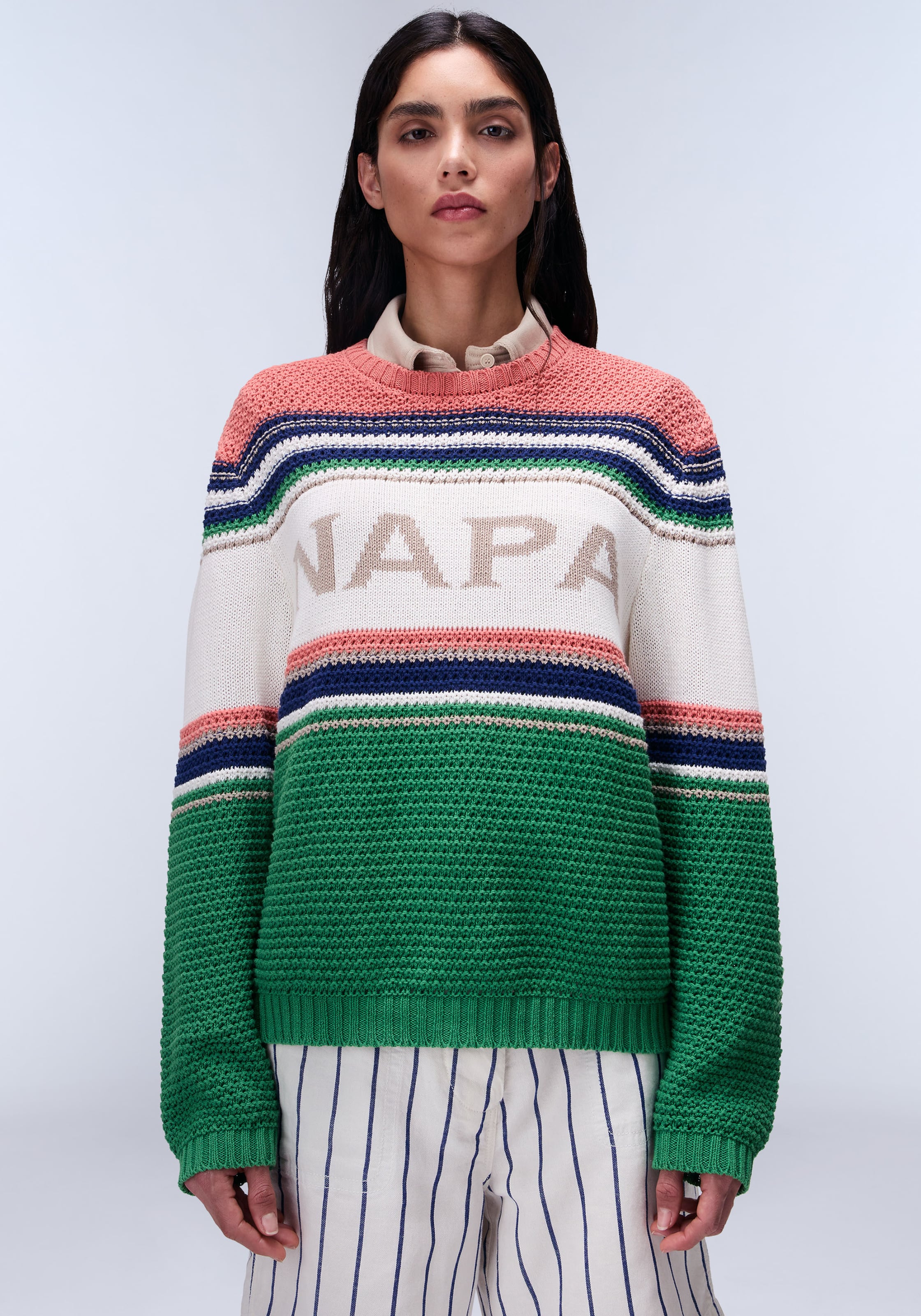 NAPAPIJRI Sweater in Mixed colors: front