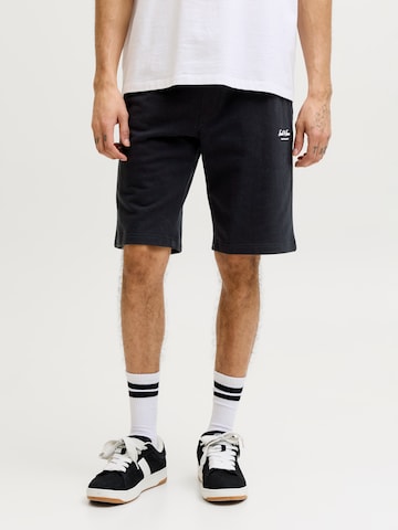JACK & JONES Regular Broek 'JPSTGordon Archive' in Zwart: voorkant